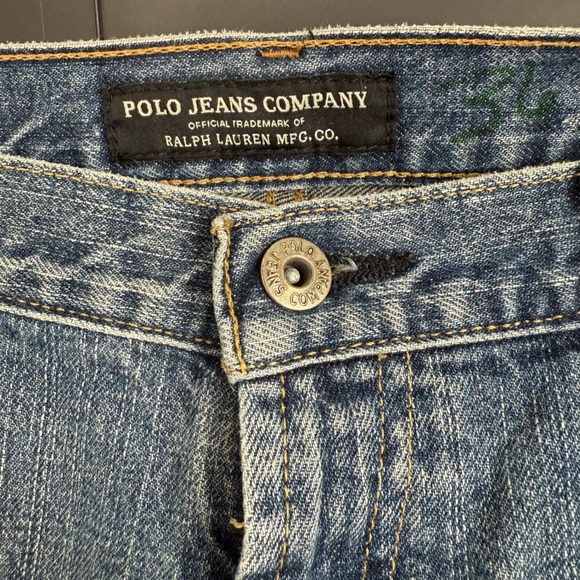 Polo‎ Jeans Company Ralph Lauren Hayden 36x30 Relaxed Fit Straight leg Jeans Y2K - Picture 3 of 7